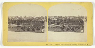 View from the Agricultural Grounds, Washington, D.C. by Kilburn Brothers, BW Kilburn