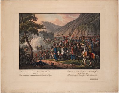 General Count Alexander Ostermann-Tolstoy at the Battle of Kulm on 29 August 1813 by Kilian Ponheimer the Elder