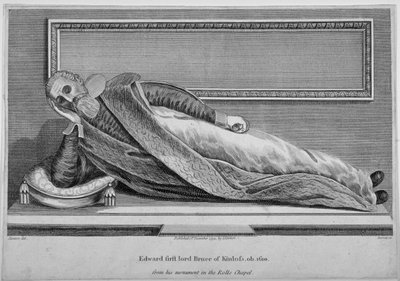 Monument to Sir Edward Bruce in Rolls Chapel, Chancery Lane, City of London, 1794 by King