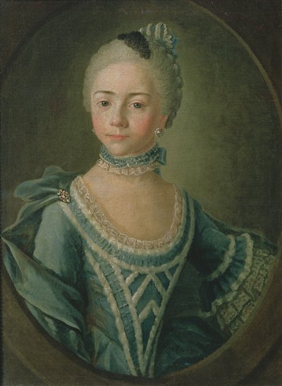 Portrait of Countess Sophie Matiuskina (1755-1796), 1763 by Kirill Inanovich Golovachevsky