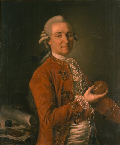 Portrait of Georg Thomas von Asch by Kirill Ivanovich Golovachevsky