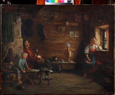 Family Idyll by Kirill Vikentievich Lemoch