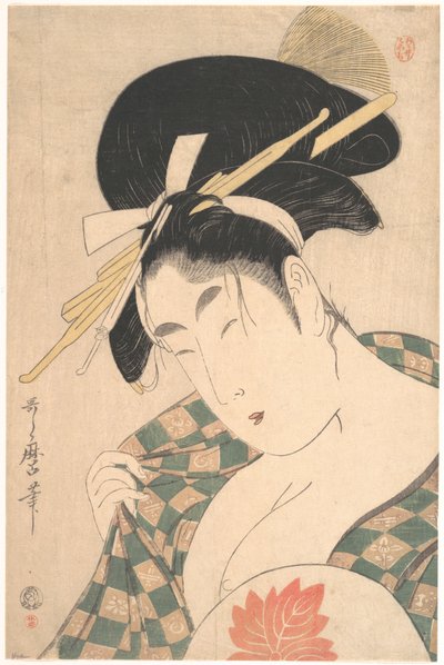 A Courtesan by Kitagawa Utamaro