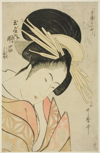 Akashi of the Tamaya, from the series 