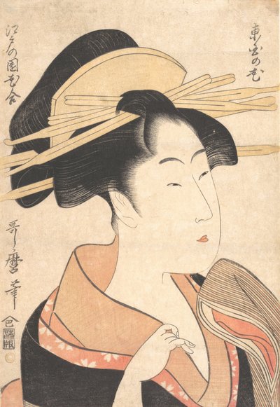 Azumaya no Hana by Kitagawa Utamaro