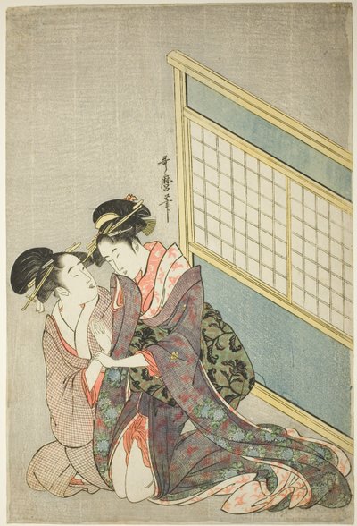 Double Pillow by Kitagawa Utamaro
