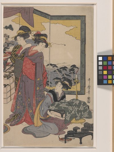 Ebisu Festival by Kitagawa Utamaro