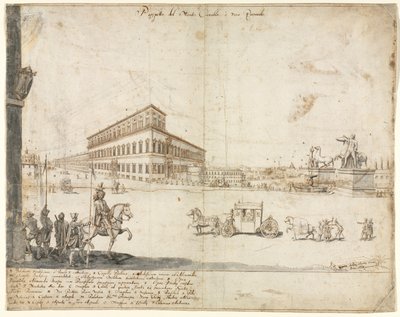 Eighteen Views of Rome: The Quirinale by Kitagawa Utamaro
