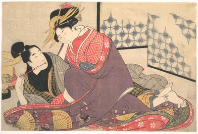 Erotic Print by Kitagawa Utamaro