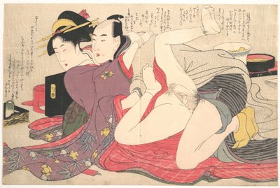 Erotic Print by Kitagawa Utamaro