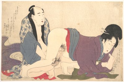 Erotic Print by Kitagawa Utamaro