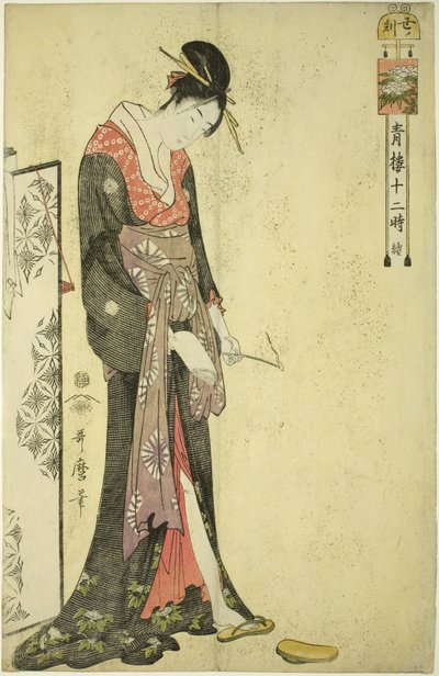 Hour of the Ox [2am] by Kitagawa Utamaro