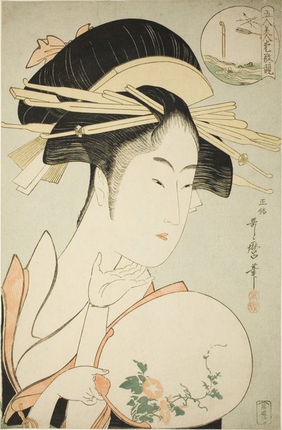 Kisegawa of the Matsubaya, from the series 