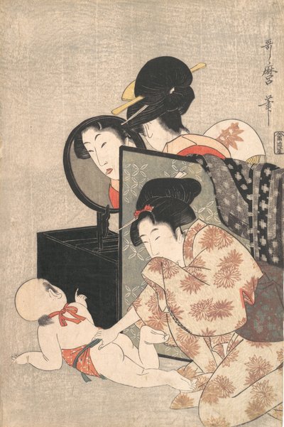 Mother and Child by Kitagawa Utamaro