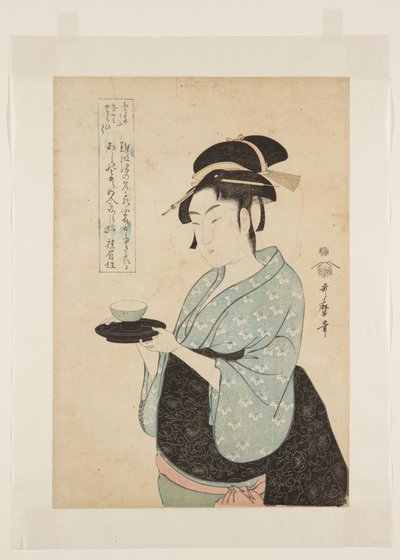 Naniwaya Okita by Kitagawa Utamaro