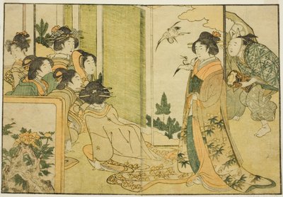 New Year Manzai Performance at a Feudal Lord