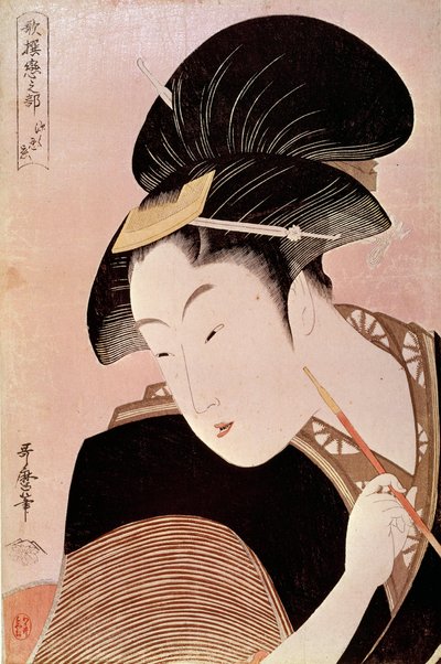 Portrait of Woman by Kitagawa Utamaro