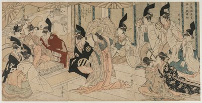 Scene Adapted from the Play The Treasury of Loyal Retainers Chushingura, Late 1790s by Kitagawa Utamaro