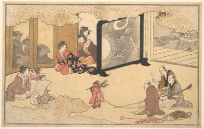 Seeing a Performance by Kitagawa Utamaro