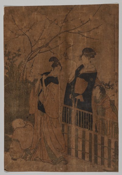 Serenade by Kitagawa Utamaro