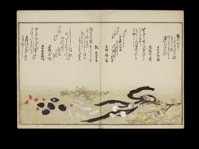Shiohi no tsuto (Gifts from the Ebb Tide), known as the Shell Book, 1789 by Kitagawa Utamaro