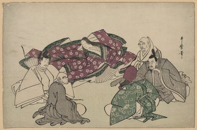 Six Poets (Rokkasen) by Kitagawa Utamaro