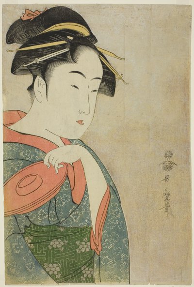Takashima Ohisa by Kitagawa Utamaro