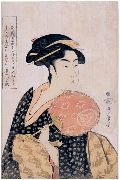 Takashima Ohisa, Ohisa of the Takashima tea-shop by Kitagawa Utamaro