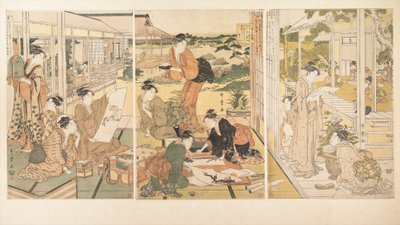 The Four Accomplishments (Kinkishoga) by Kitagawa Utamaro
