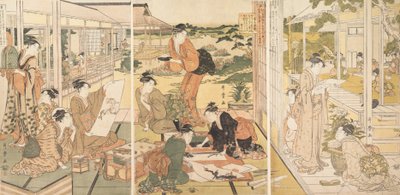 The Four Accomplishments Kinkishoga by Kitagawa Utamaro