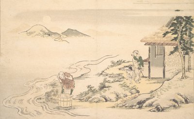 The Full Moon at the Time of the Imo Harvest, 1789 by Kitagawa Utamaro