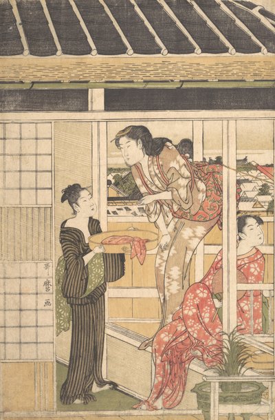 Washing Day, ca. 1788 by Kitagawa Utamaro