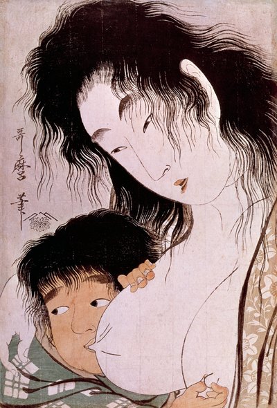Yamauba and Kintaro by Kitagawa Utamaro