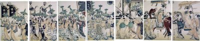 Yoshiwara Impromptu by Kitagawa Utamaro