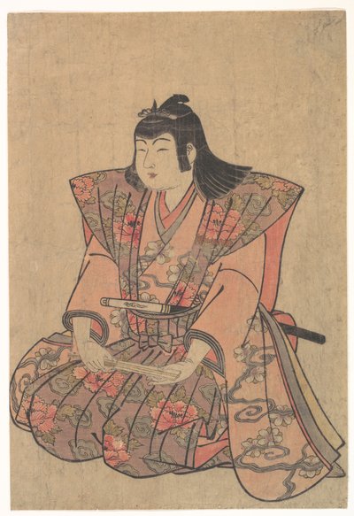 A Boy Singer by Kitao Shigemasa