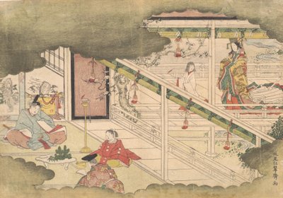 An Incident from the Tales of Ise Ise Monogatari by Kitao Shigemasa