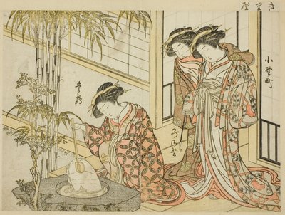 Courtesans of Maruya, from the Book 