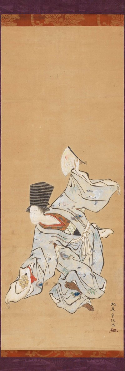 Sanbasō Dancer by Kitao Shigemasa