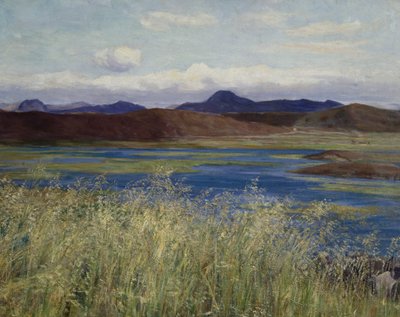 Jær Landscape (Landscape from Jæren) by Kitty Lange Kielland