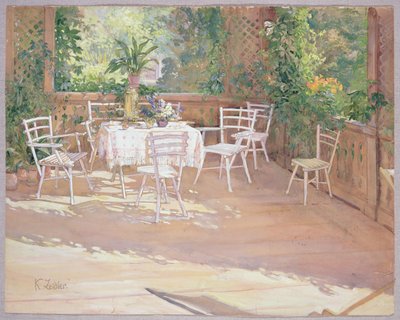 View of the Veranda by Klara Zeidler