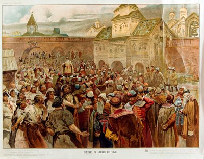 The Veche in the Republic of Novgorod (1136-1478) by Klavdiy Vasilievich Lebedev