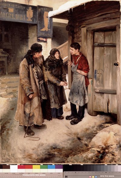Parents Visit Their Son by Klavdiy Vasilievich Lebedev