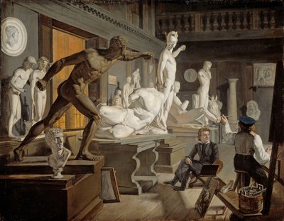 Scene from the Academy in Copenhagen by Knud Baade