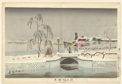 The Benten Shrine at Ikenohata by Kobayashi Kiyochika