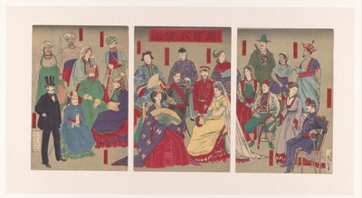 Depiction of Costumes in All Countries by Kobayashi Kiyochika
