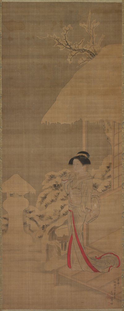 Beauty in the Snow by Kokan Shiba