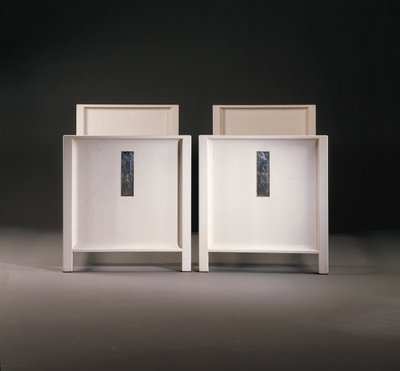 A Pair of Wiener Werkstatte Single Beds by Koloman Moser