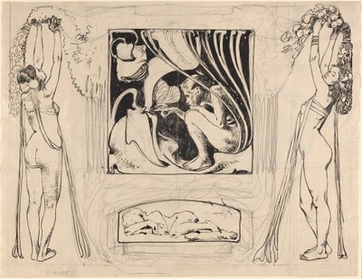 Allegory of Summer, in or after 1896 by Koloman Moser