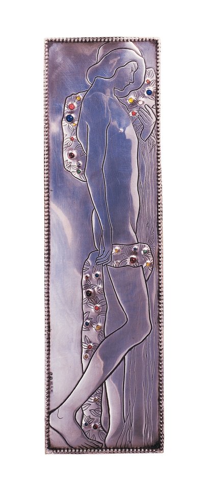 Panel from A Wiener Werkstatte Single Bed, c.1904 by Koloman Moser