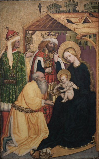 Adoration of the Magi, early 1440s by Konrad Laib